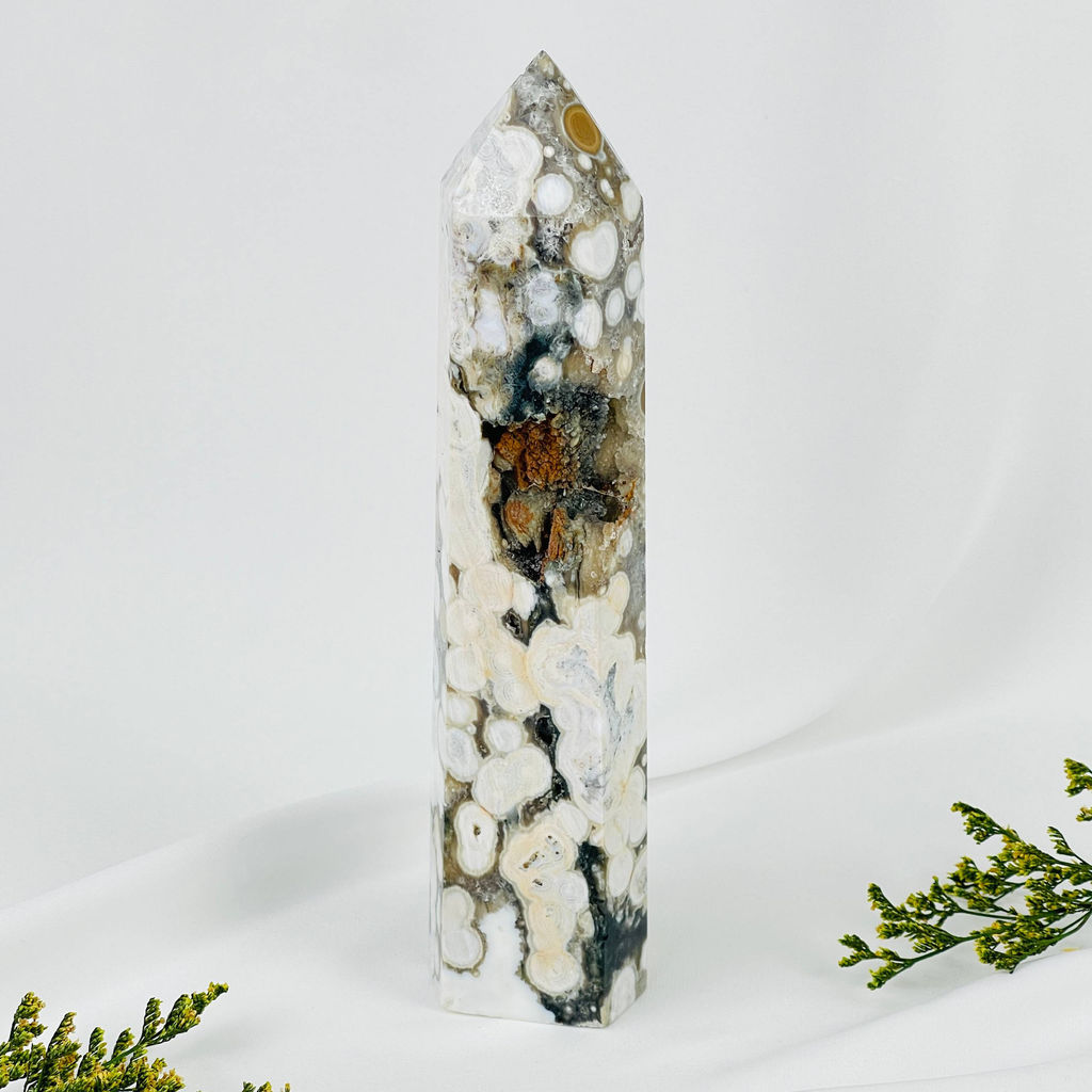 Кристалл из Агата океанического - Радуга самоцветов фото 2