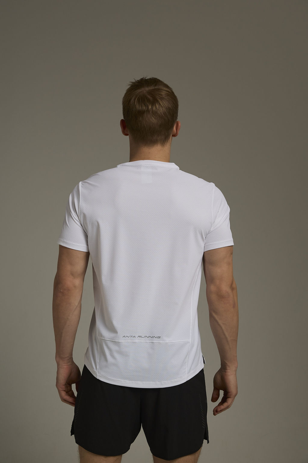 Футболка Белый ADVANCED RUNNING SS Tee - Anta фото 4