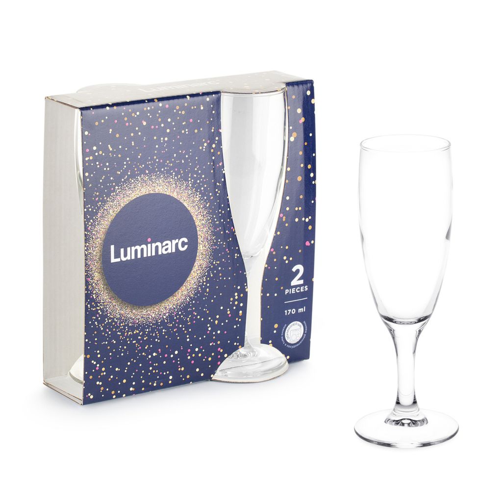 Набор фужеров для шампанского  2шт 170мл - Luminarc фото 3