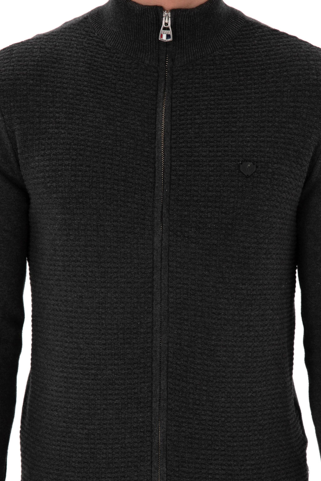 Мужской антрацит Меланг Базовый вязаный вязаный вязаный - U.s. polo assn фото 6
