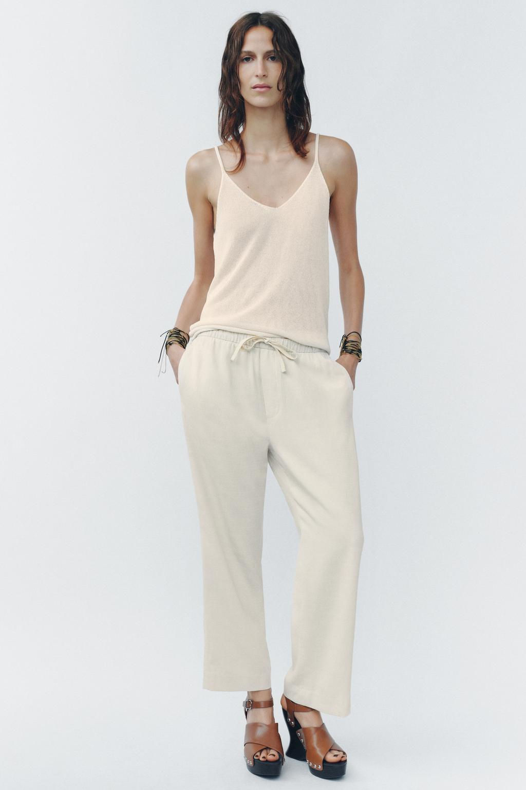ZW COLLECTION JOGGER TROUSERS - Zara фото 17