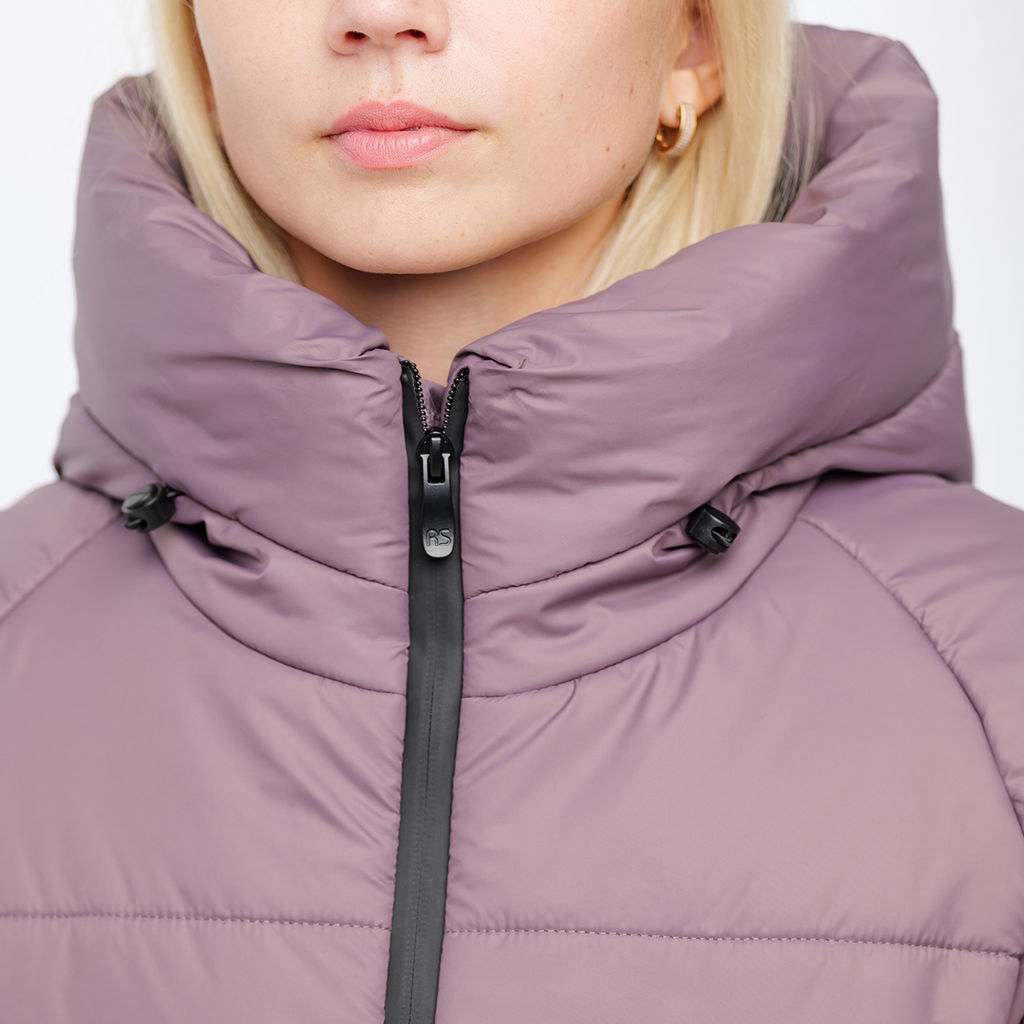 RODOS Утеплённый костюм женский зима М-289 Бежевый/Чёрный  фото 89