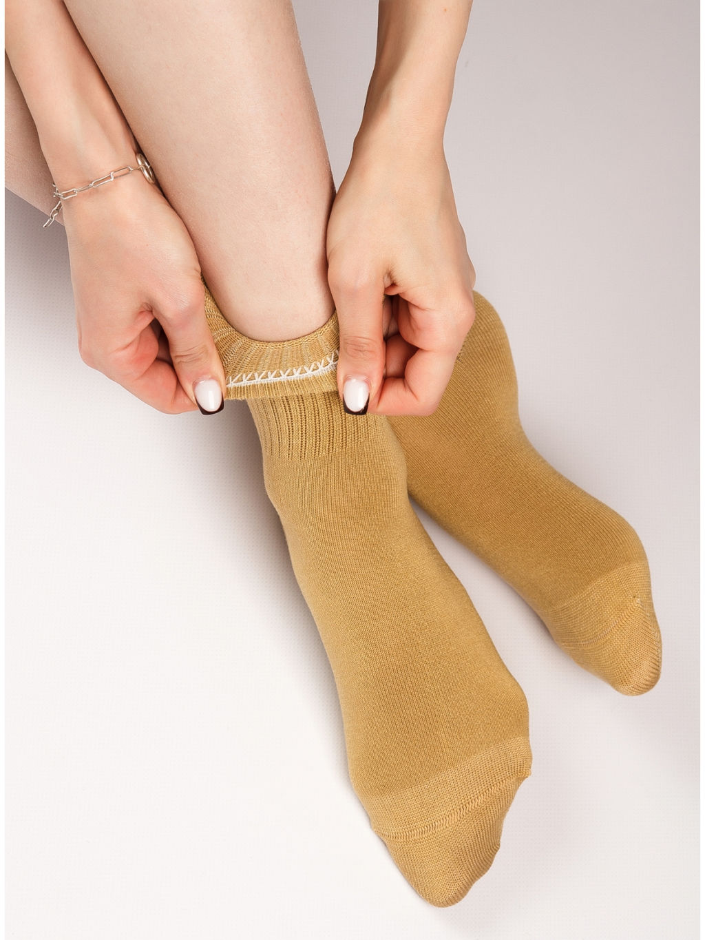 Женские носки Indefini (Арт.4006SLWY)  фото 5