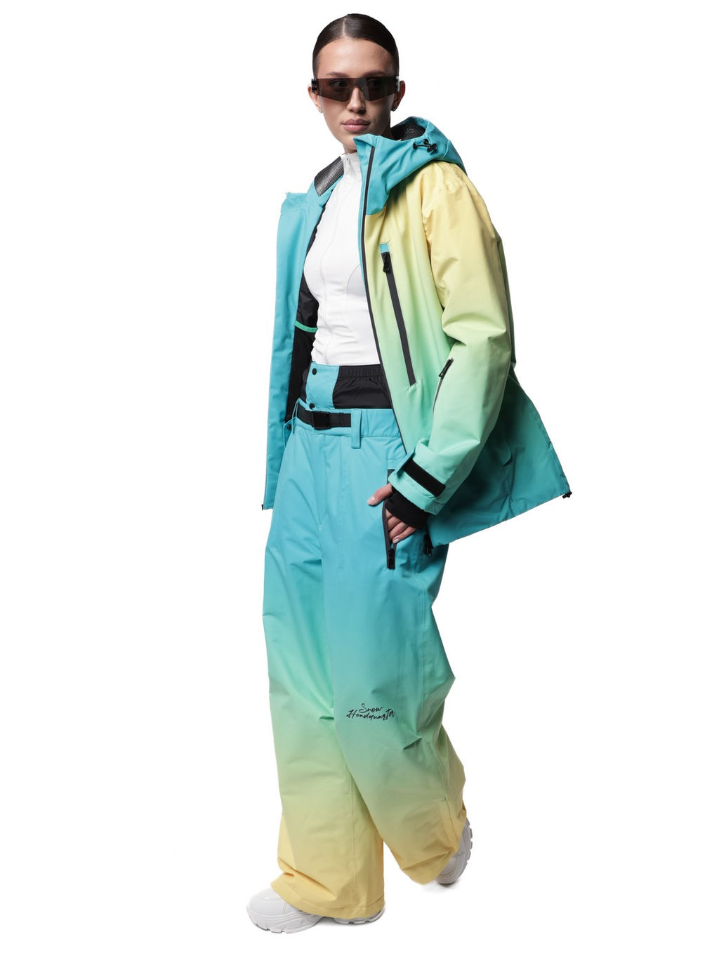 Костюм AB-0532 Желто-голубой