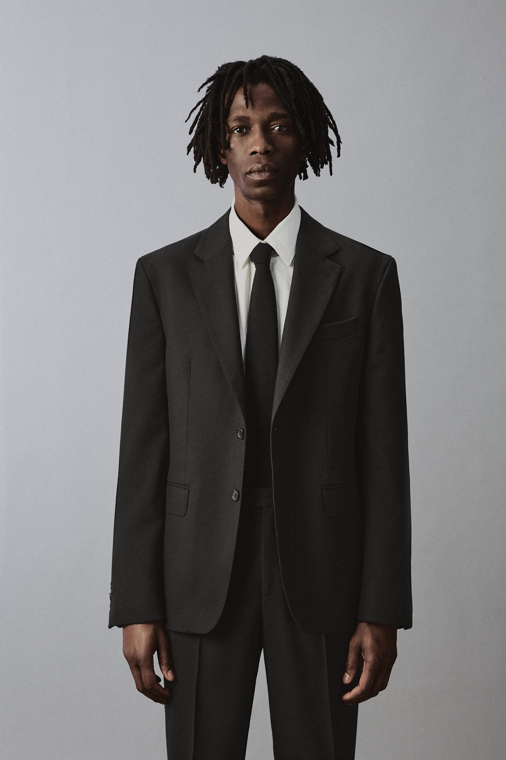 BLAZER TRAJE 100% LANA / Negro - Zara фото 2