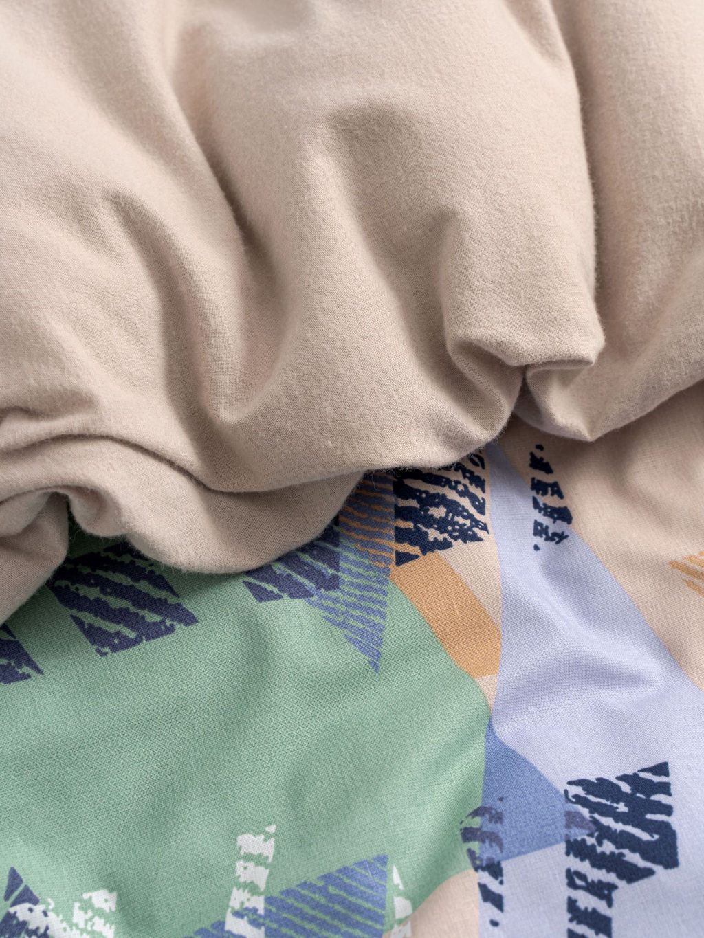 КПБ ЭКОДОМ Персик 20249-1/1,5сп - Шуйские ситцы фото 5