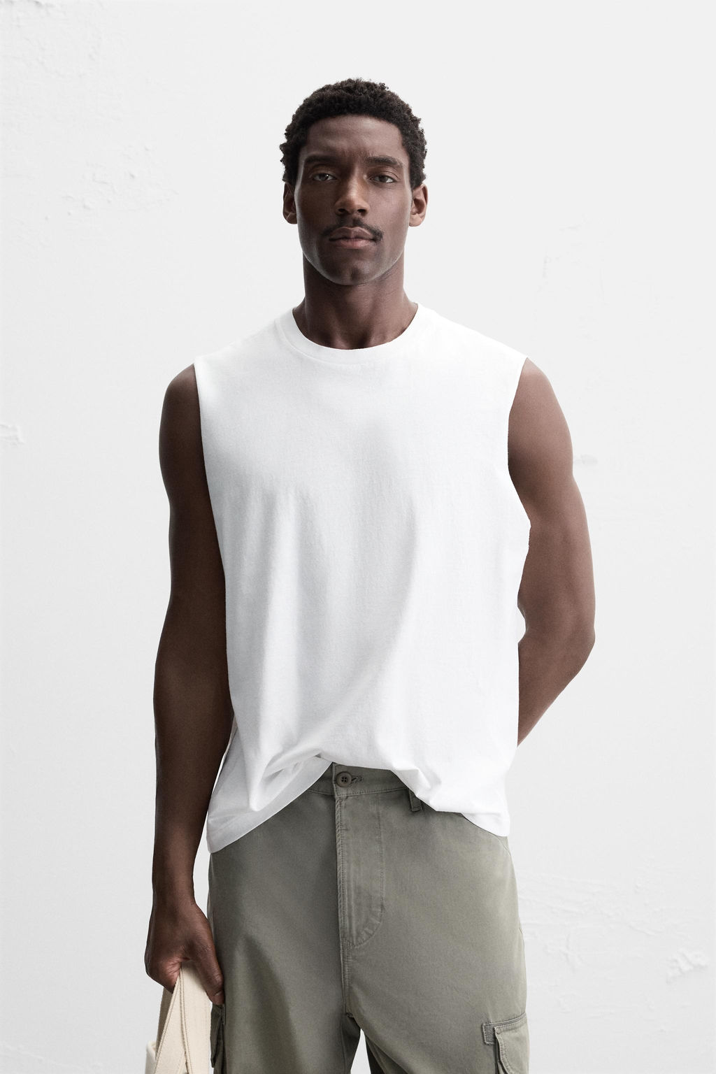 COTTON TANK T-SHIRT - Zara фото 2
