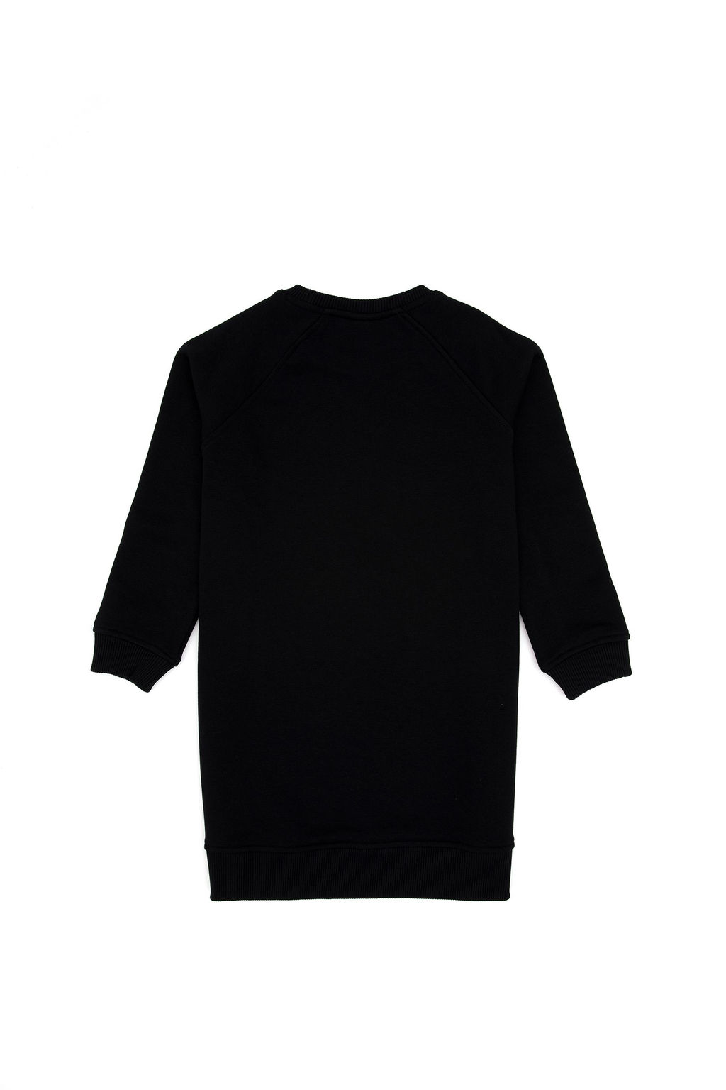 K_z _ocuk Siyah Payet Detayl_ Bisiklet Yaka Sweat _rme Elbise Sepette S_rpriz _ndirim - U.s. polo assn фото 4