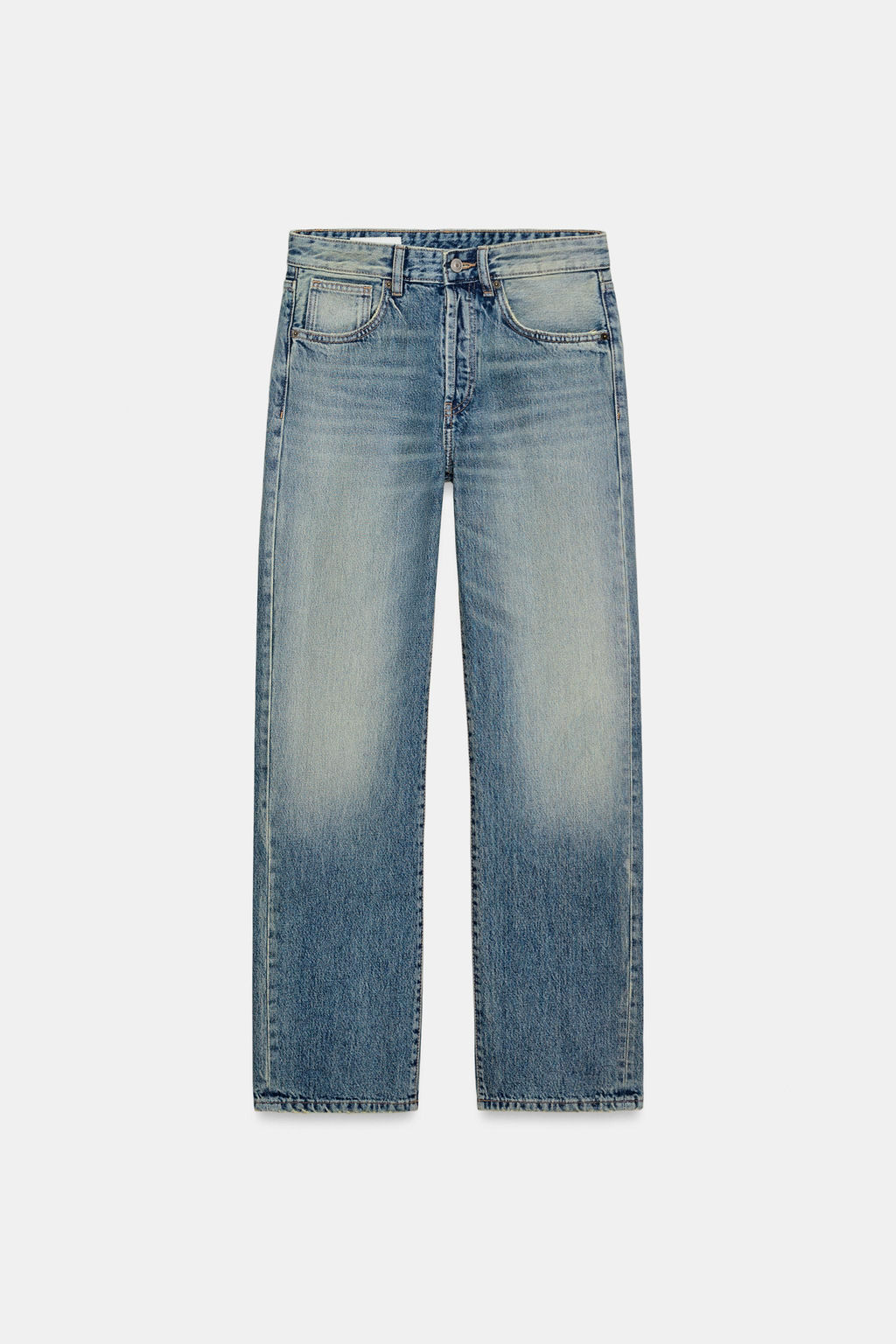 JEANS TRF BOYFRIEND TIRO MEDIO / Marino - Zara фото 2
