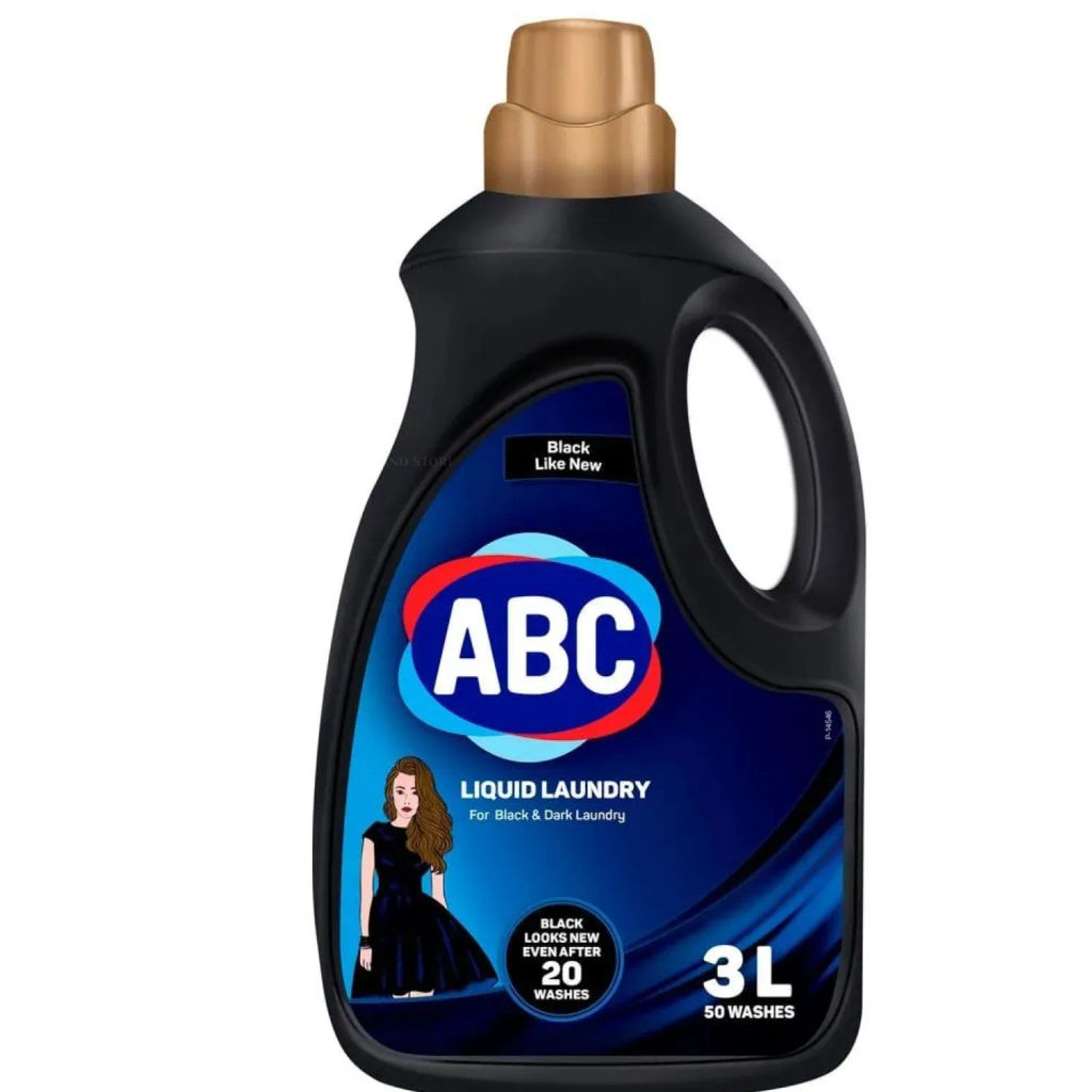 ABC жидк.моющее ср-во д/стирки 3000мл Черное белье