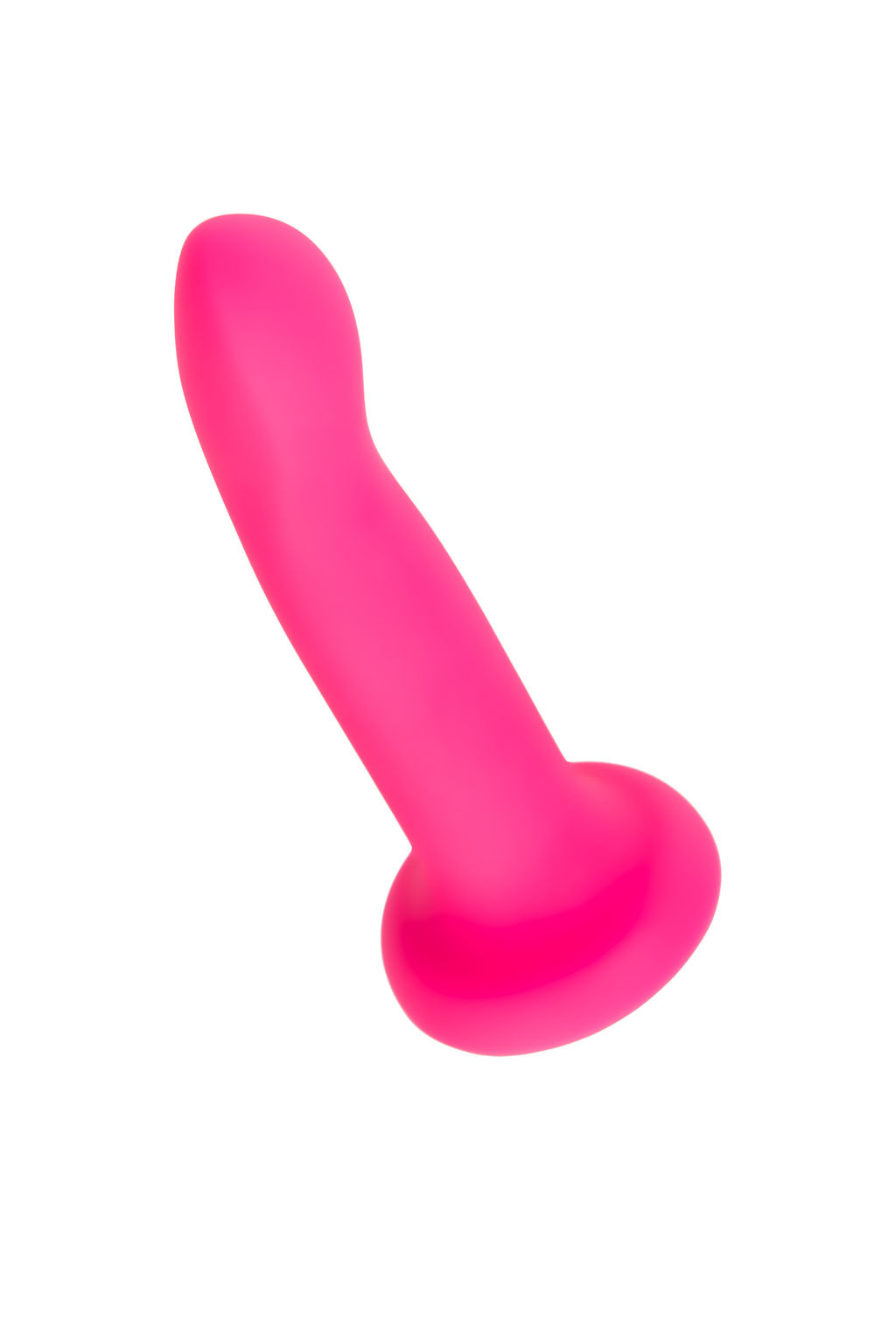 Фаллоимитатор, светящийся в темноте, Beyond by Toyfa Sam Glow, силикон, розовый, 17 см