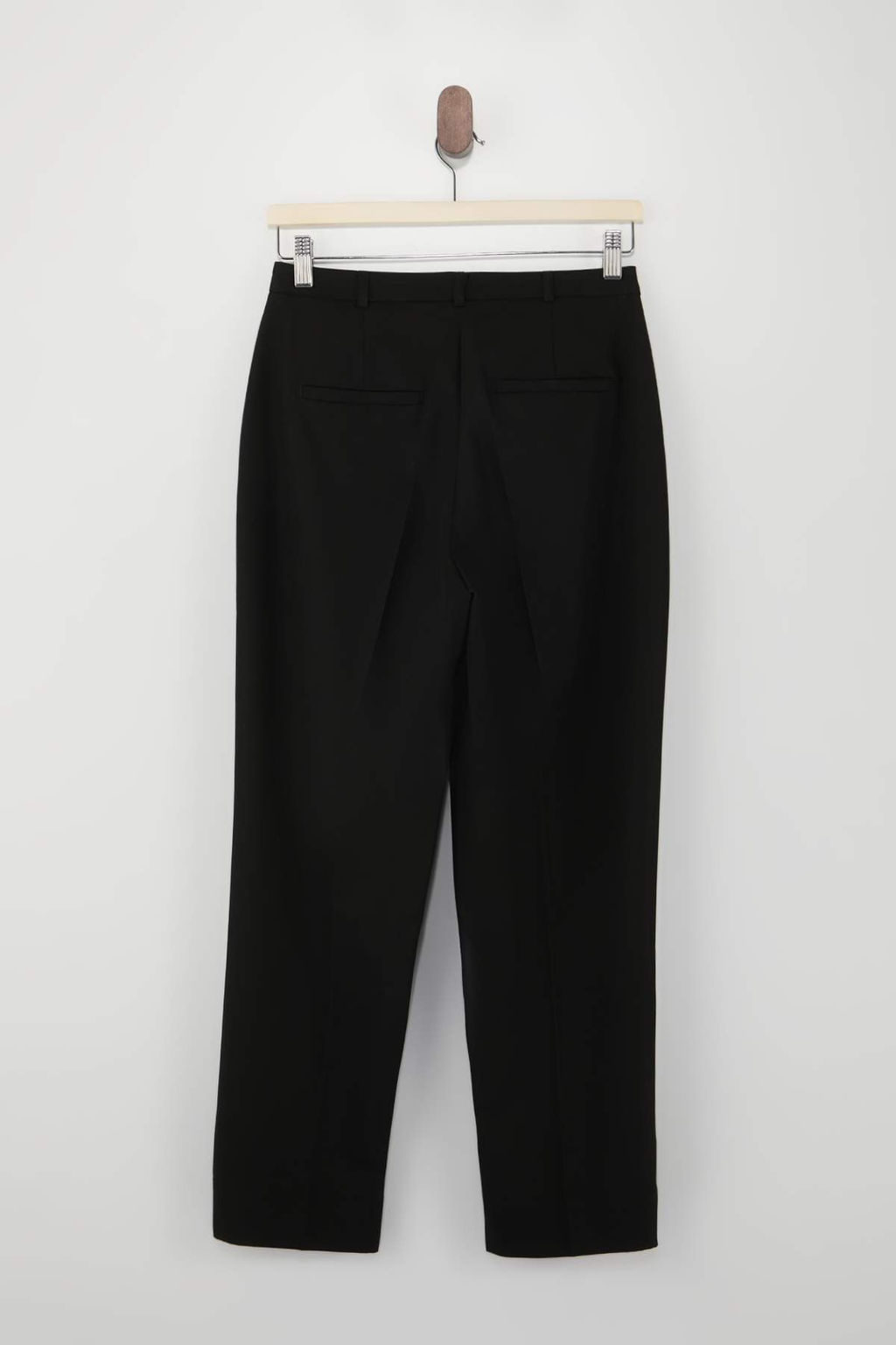 Siyah Premium Saten Yuzeyli Cigarette Kumas Pantolon TWOSS26PL00030