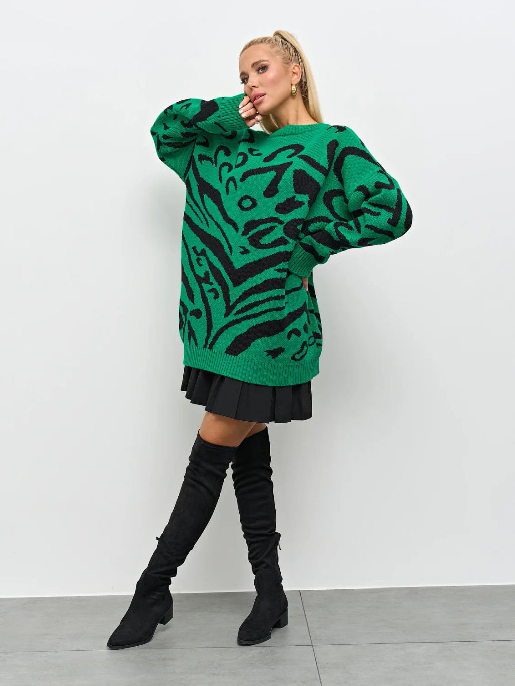 JETTY Туника вязаная оверсайз  фото 27