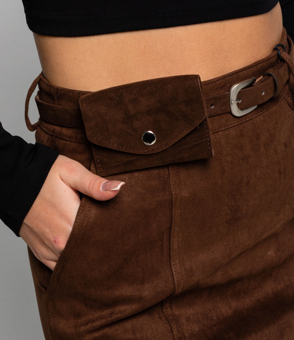 Юбка #КТ8522 (2), шоколадный