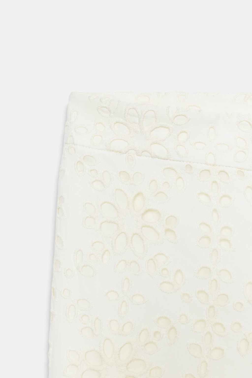 PANTAL?N FLARE BORDADOS ZW COLLECTION / Crudo - Zara фото 6
