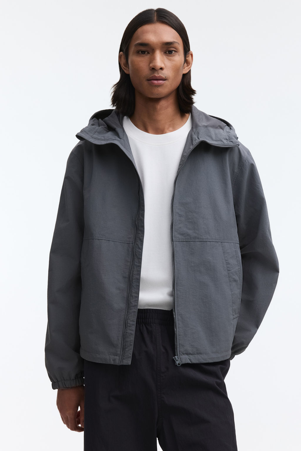 Chaqueta cortavientos de nailon repelente al agua - H&m фото 10