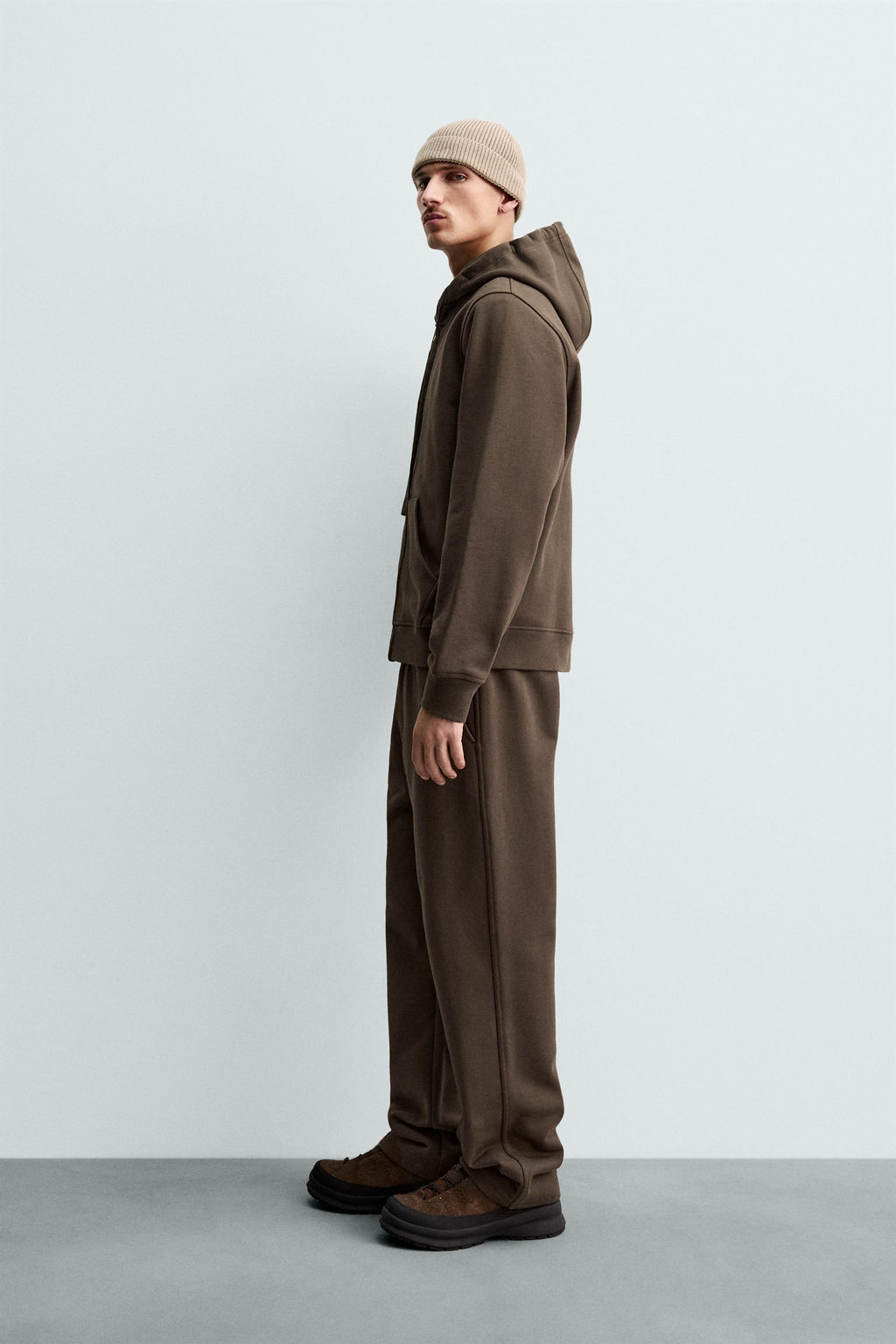 HEAVYWEIGHT REGULAR FIT ORIGINS JOGGERS - Zara фото 4