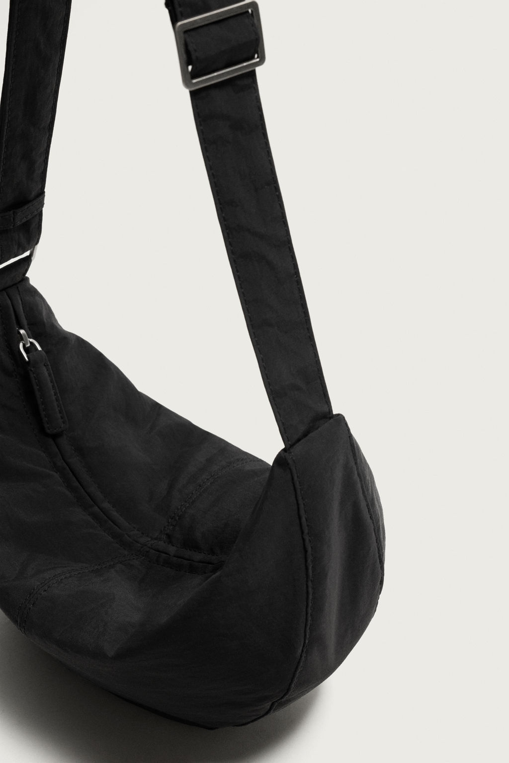 BOLSO HOMBRO NYLON S / Negro - Zara фото 3