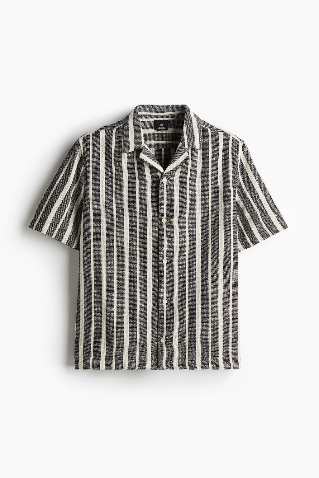 Camisa resort con textura Regular Fit - H&m фото 2