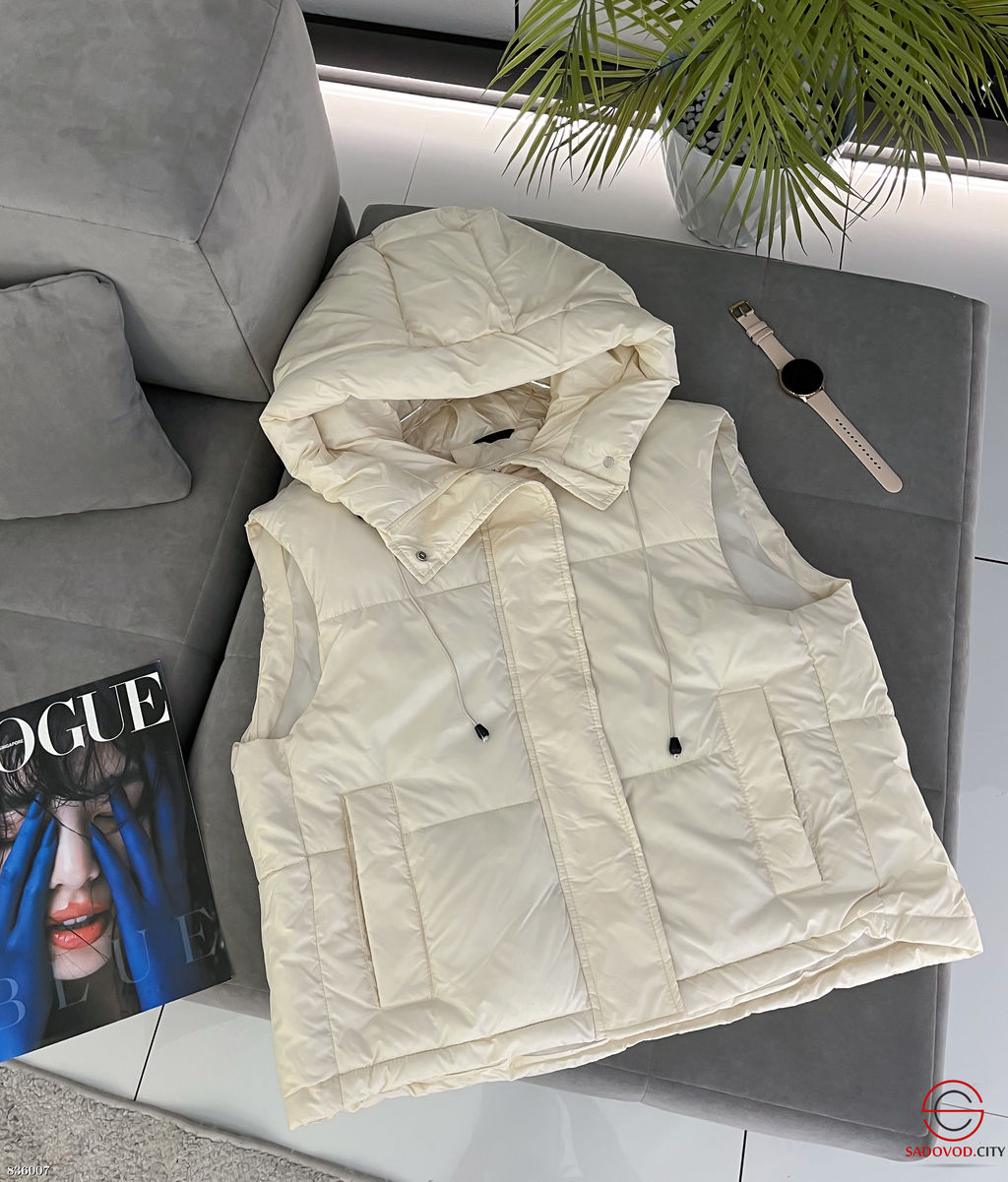 Жилетка женская с капюшоном - Bruno фото 2