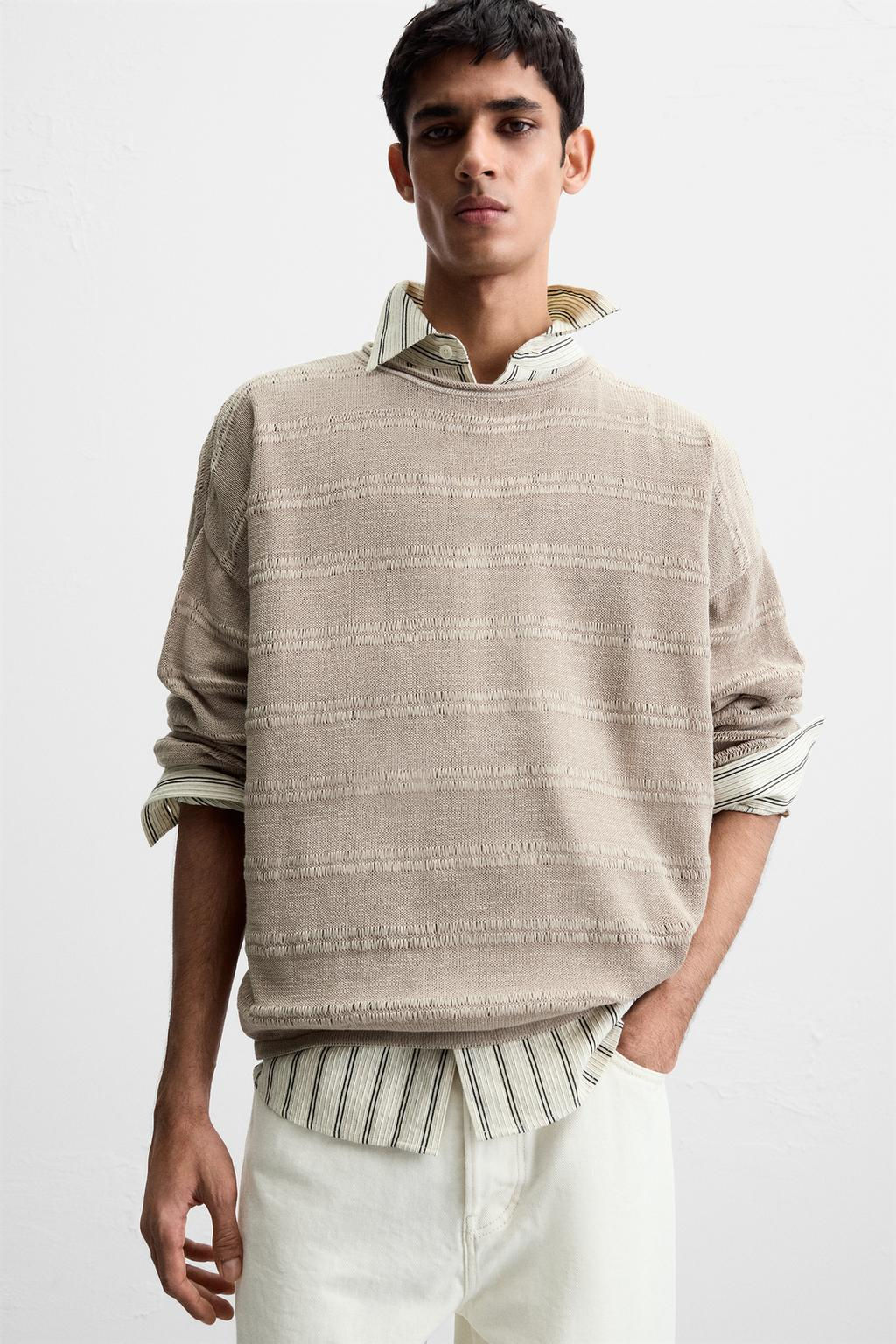 TEXTURED SWEATER - Zara фото 13