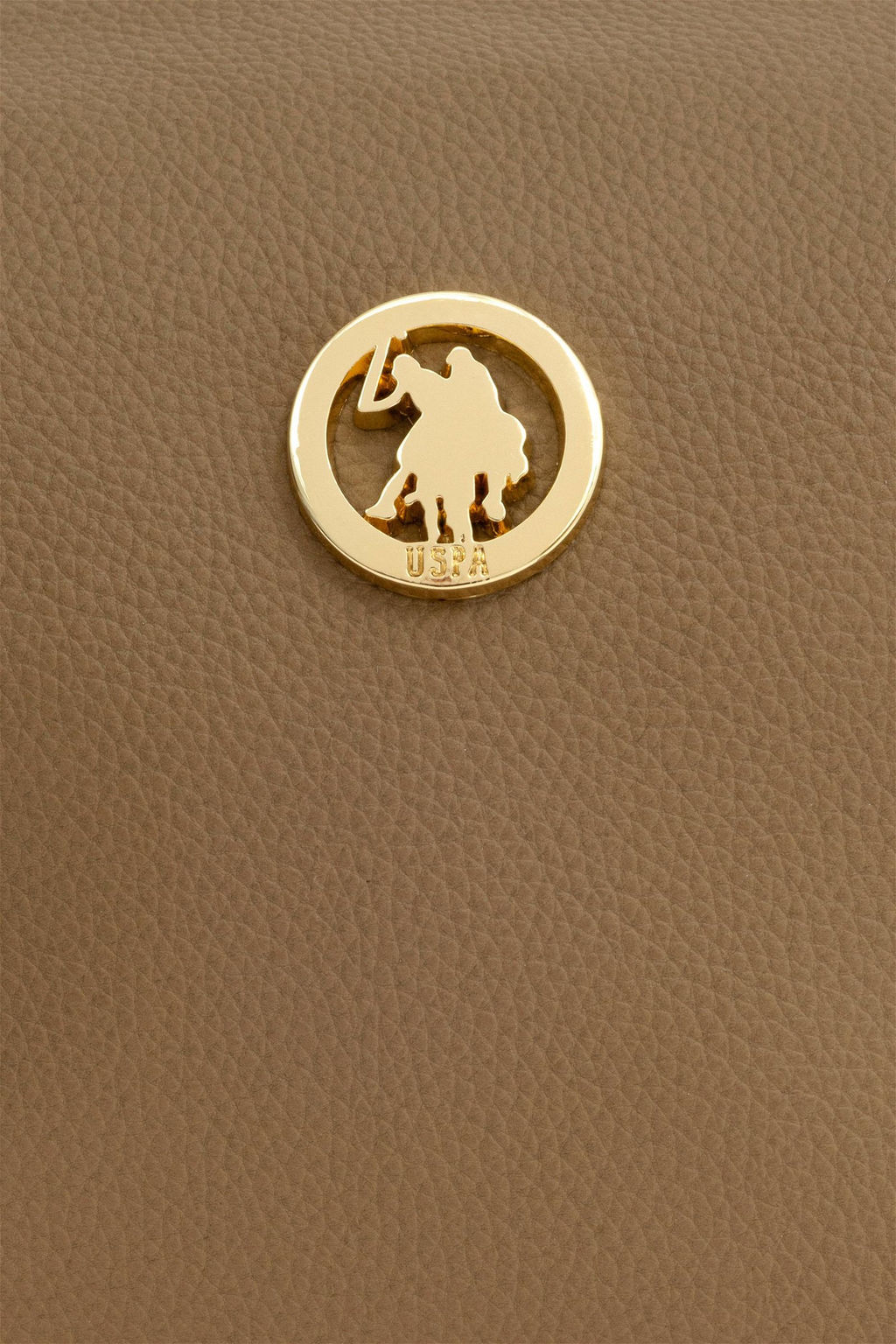 U. S. Polo Assn Женская темно-бежевая сумка - U.s. polo assn фото 6