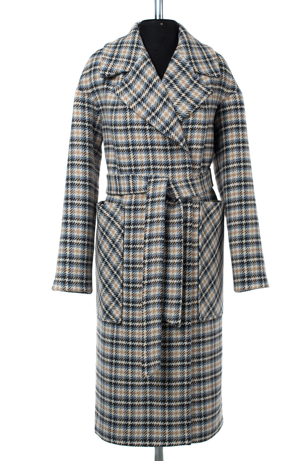 Пальто женское демисезонное (пояс) - El podio фото 5