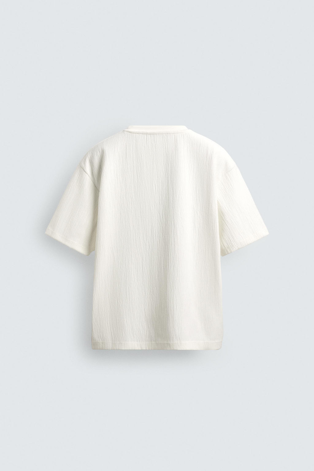 TEXTURED RELAXED FIT T-SHIRT - Zara фото 14