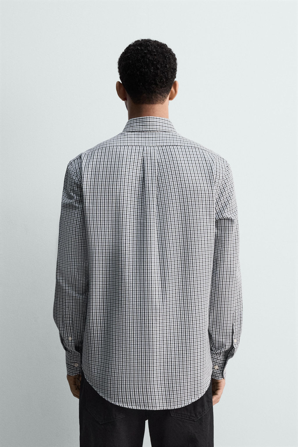 WASHED TEXTURED OXFORD SHIRT - Zara фото 3
