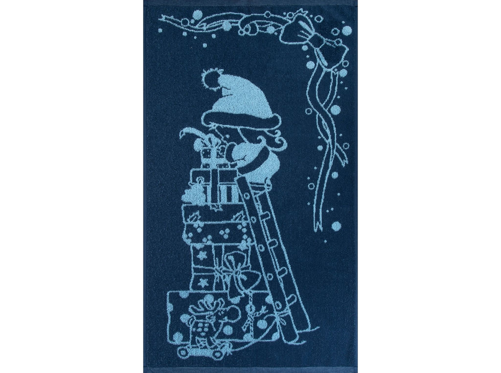 Полотенце махровое 6с103.412ж1 Малышка(джинс) 50х90см