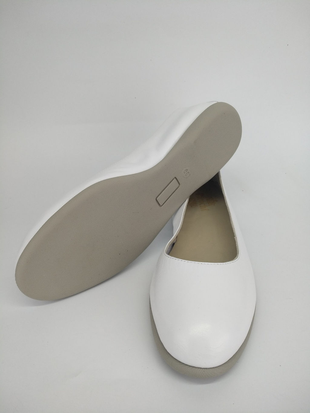 Балетки натуральная кожа