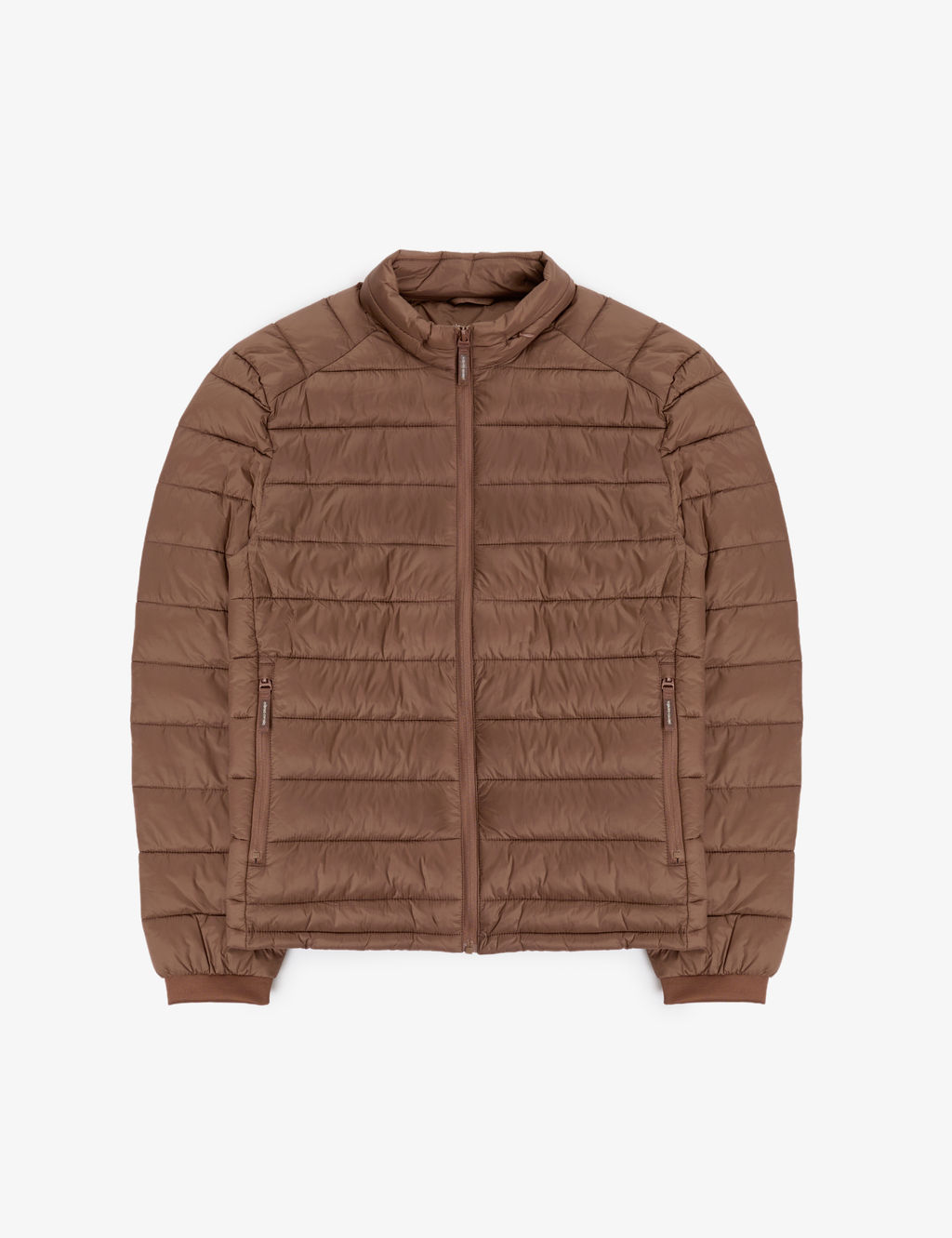 Kahverengi Cropped Slim Mont