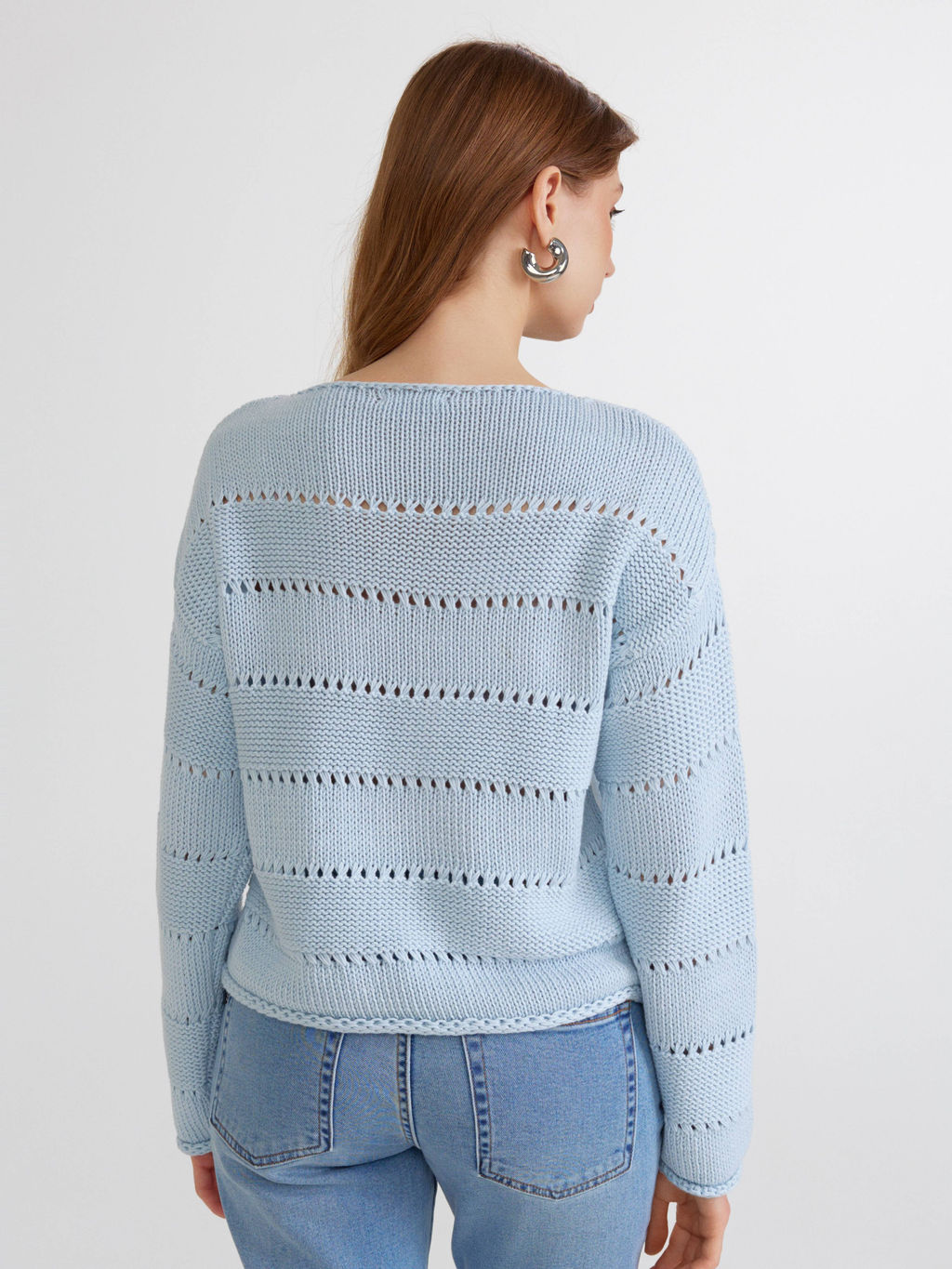 CONTE LDK2461 Джемпер женский light blue - Conte elegant фото 2