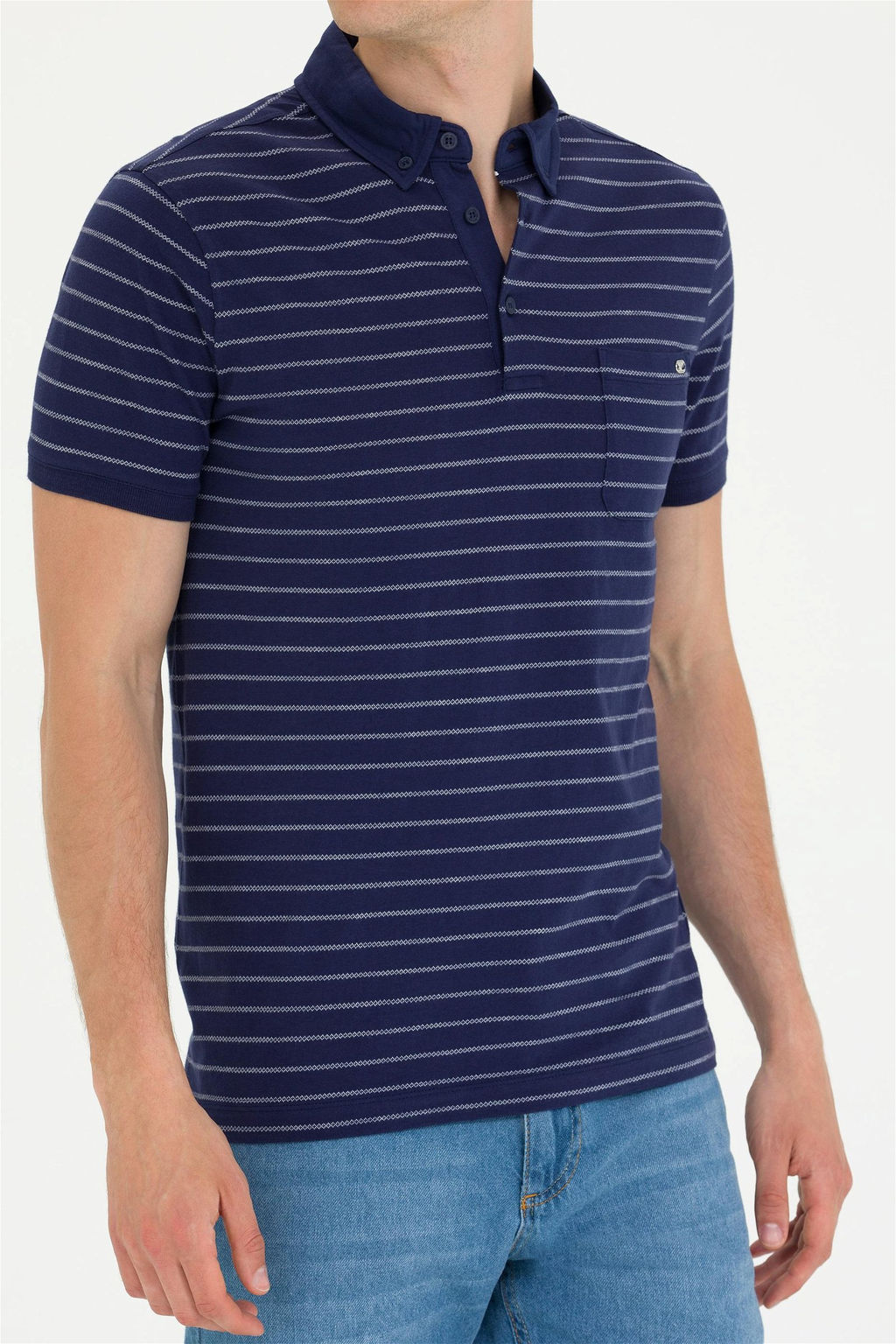 Мужская темно-синяя футболка - U.s. polo assn фото 13