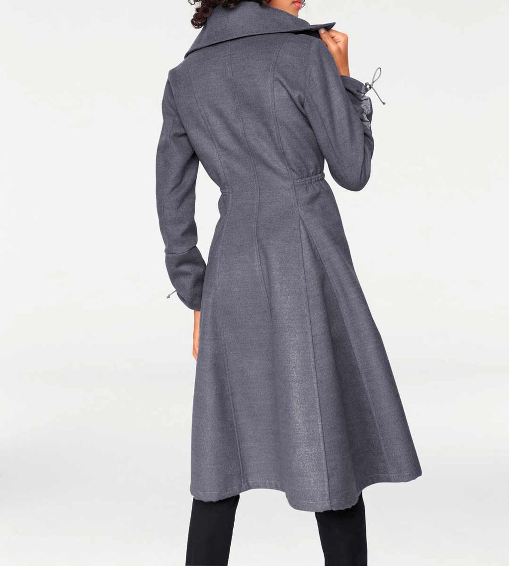 Пальто, светло-серое - Linea tesini фото 15