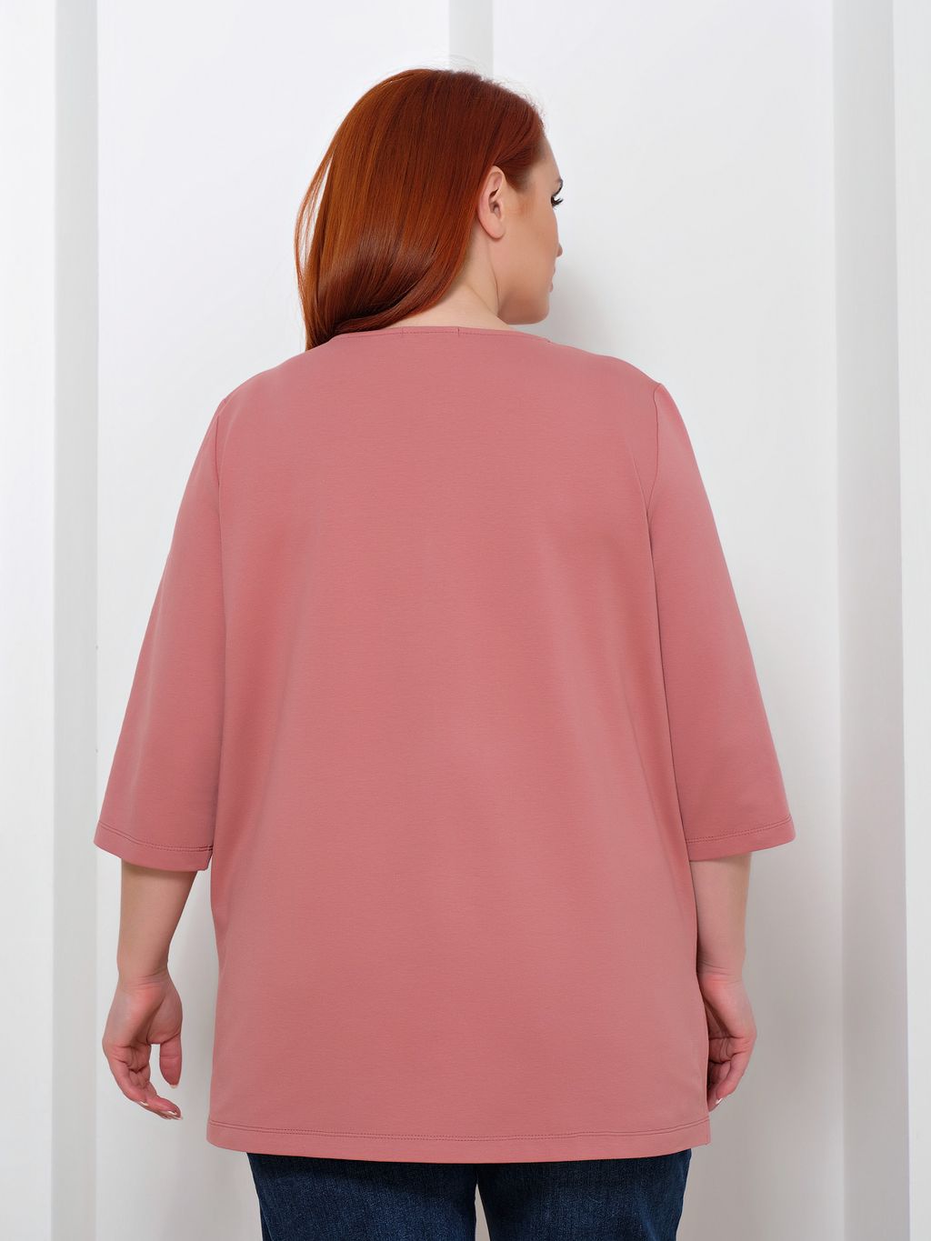 Джемпер 0042-11 пудровый