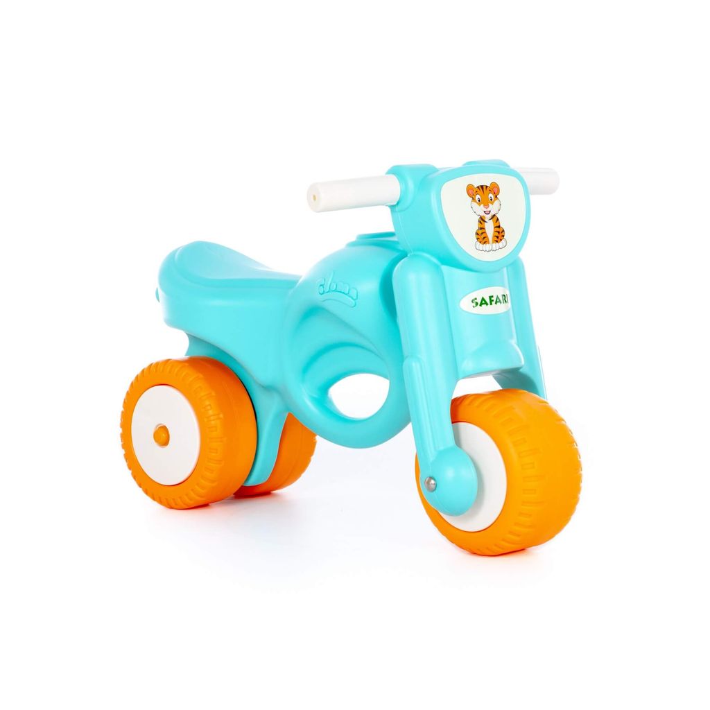 Каталка-мотоцикл Мини-мото сафари (голубая) (в коробке) - Полесье фото 5