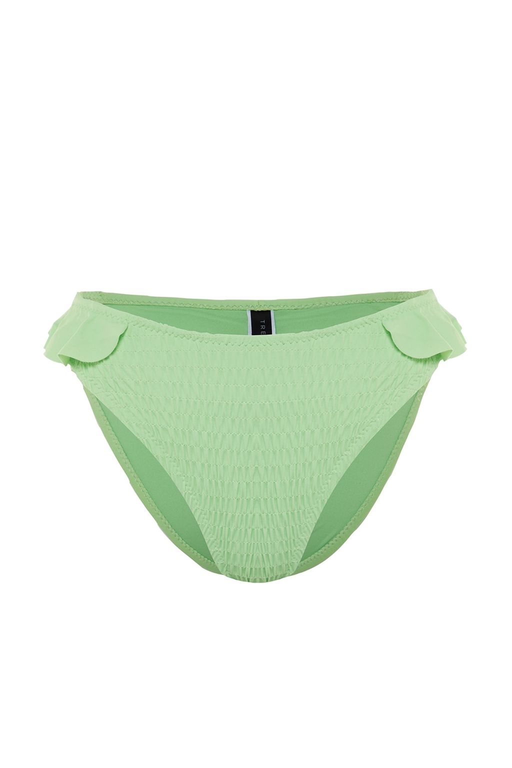 TRENDYOLMILLA Yesil F?rf?rl? Normal Paca Bikini Alt? TBESS23BA00173  фото 5