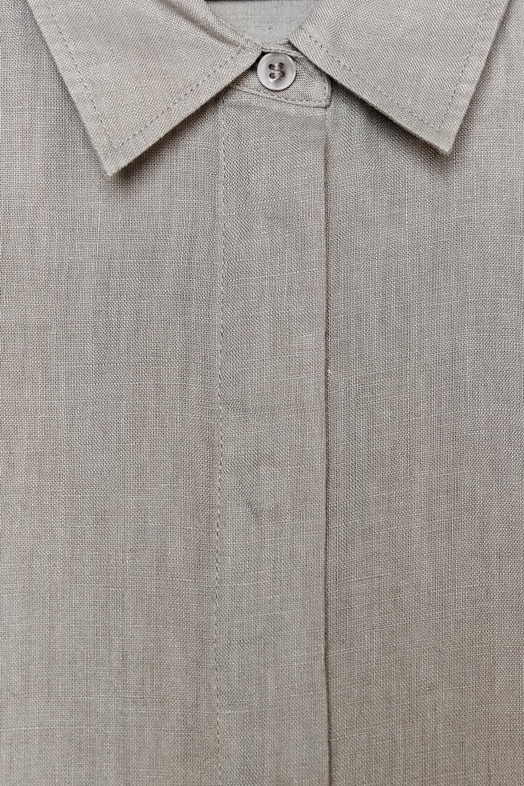 ZW COLLECTION 100% LINEN SHIRT - Zara фото 12
