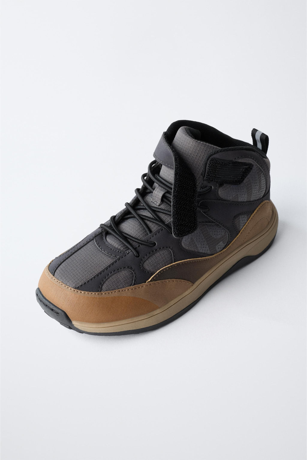 BOTIN DEPORTIVO CONTRASTE / Marr?n - Zara фото 5