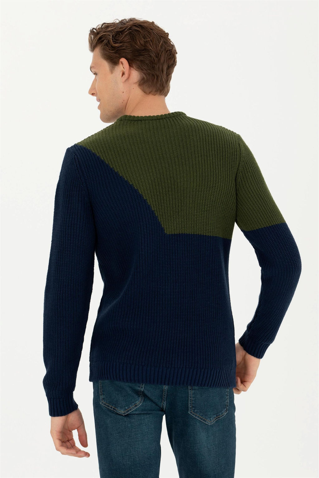 Мужской темно-синий свитер - U.s. polo assn фото 12