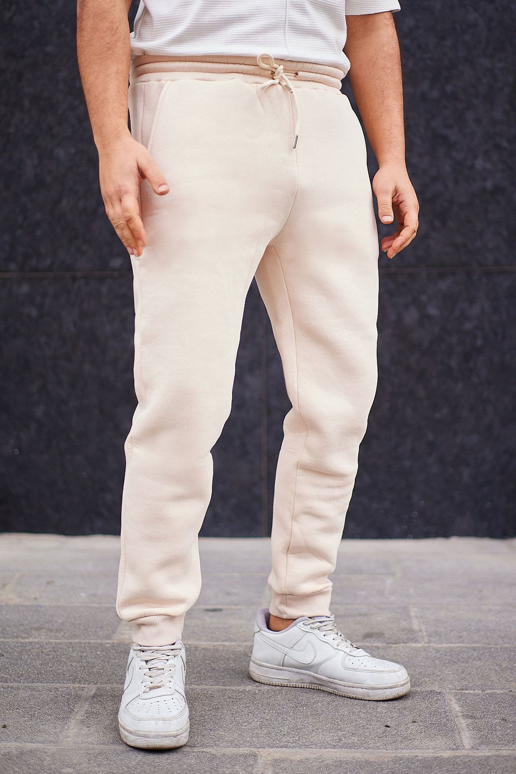 TRENDYOL MAN Gri Regular/Normal Kesim Ici Polar/S?cak Tutan Pacas? Lastikli Esofman Alt? TMNAW21EA0264 - Trendyolmilla фото 3