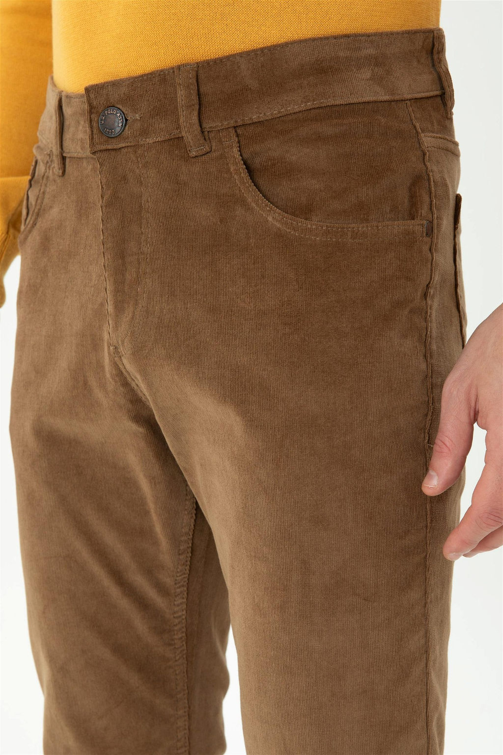 U. S. Polo Assn Мужские брюки из парусины светло-коричневого цвета - U.s. polo assn фото 13