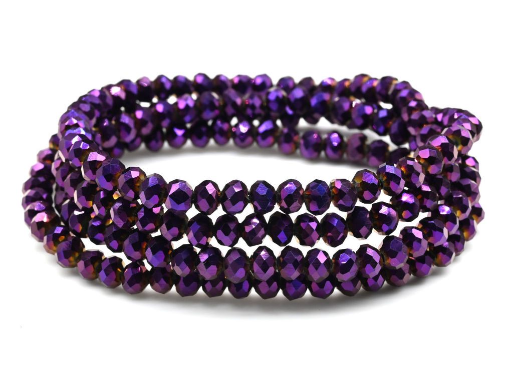 Бусы-браслет на резинке из циркона кукуруза гр.6мм зеленый хамелеон, 86см. Радуга камня  фото 7