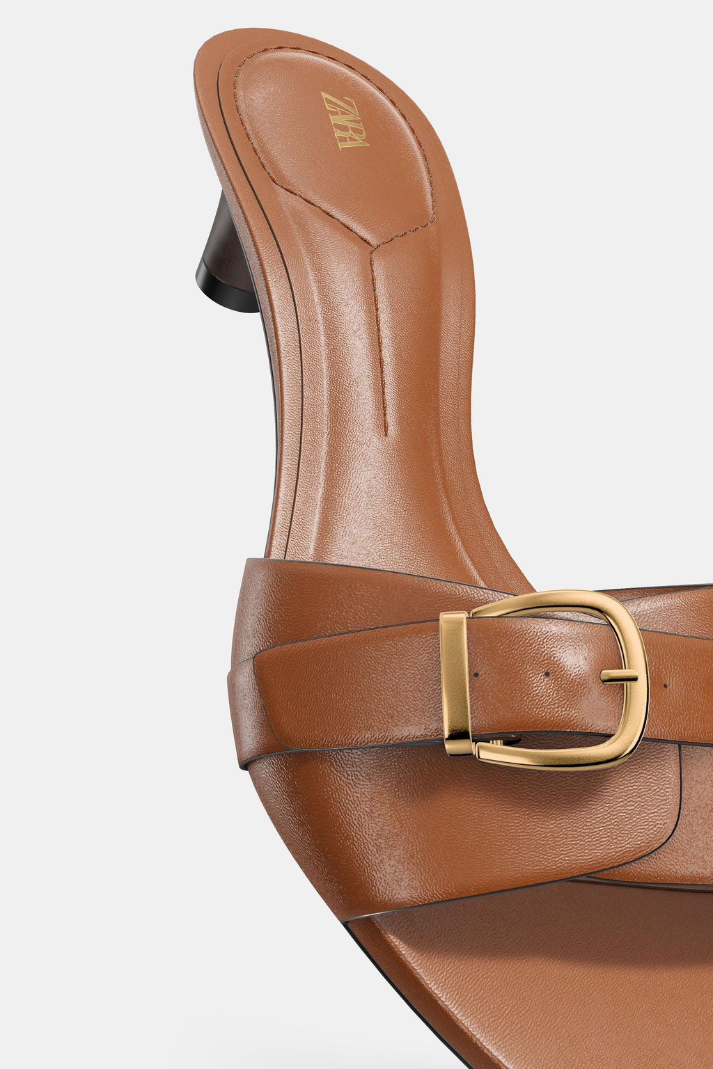 BUCKLED HEELED SANDALS - Zara фото 14