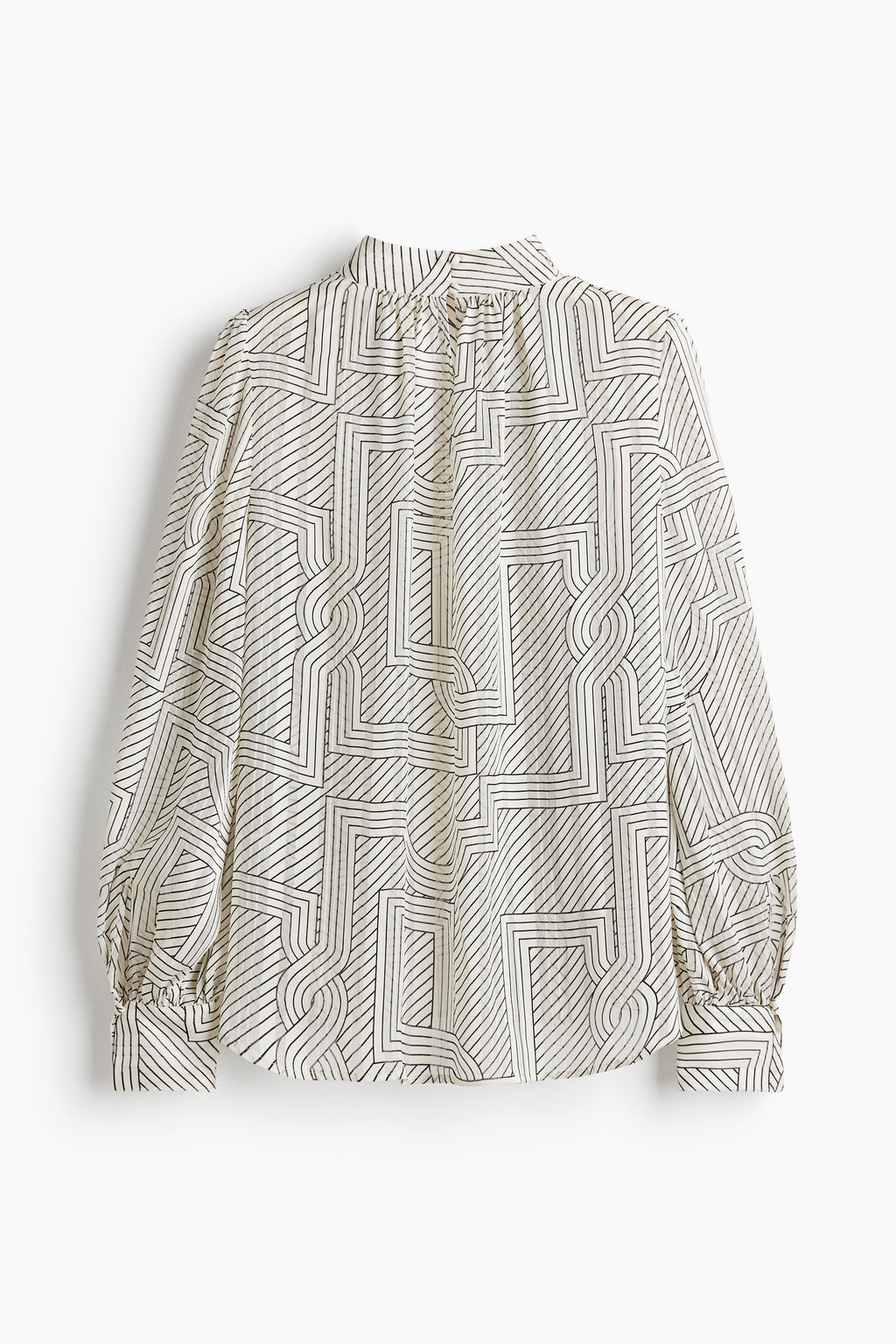 Stand-collar blouse - H&m фото 3
