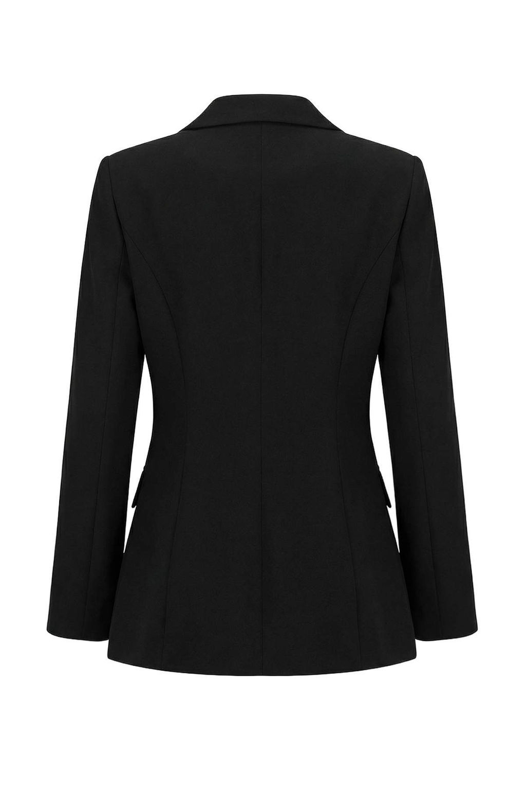 Siyah Kollar? Kusgozu Detayl? Dokuma Fitted/Vucuda Oturan Blazer Ceket TWOSS26BC00016 - Trendyolmilla фото 7