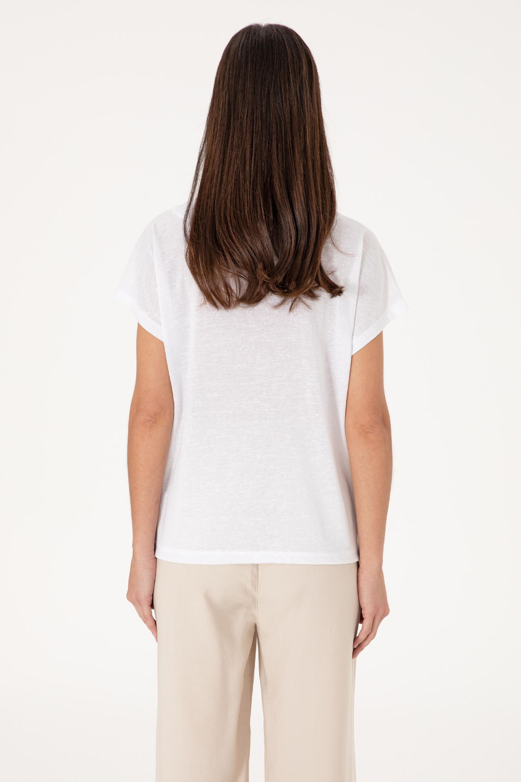 Kad_n Beyaz Ti__rt Sepette S_rpriz _ndirim - U.s. polo assn фото 5