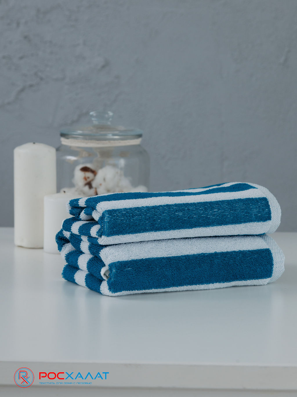 Полотенце махровое пестротканое жаккардовое полоса  7194(1) 45х90