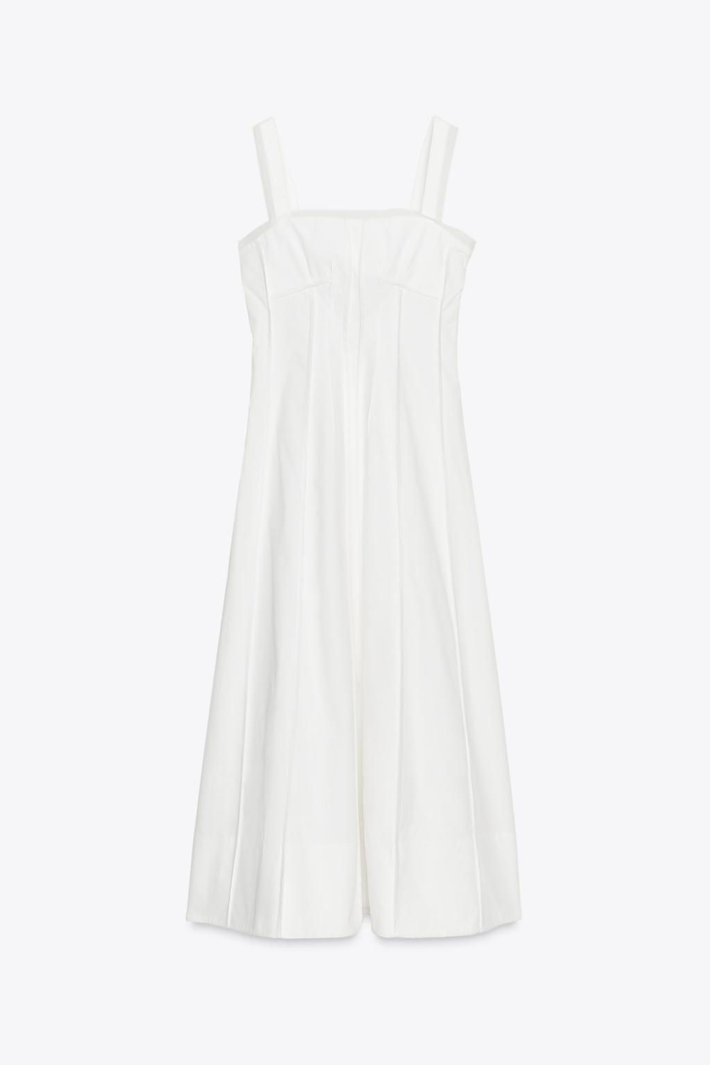 ZW COLLECTION LONG TRIM DRESS - Zara фото 6